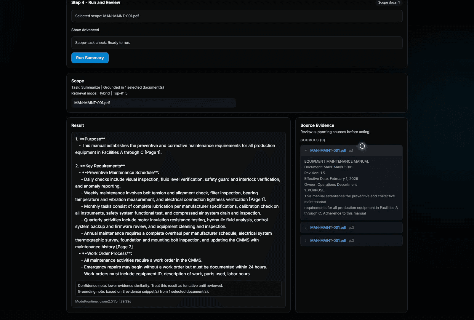 Aegis AI CMMC Workflow
